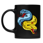 Кружка цветная UV-DTF