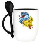 Кружка с ложкой