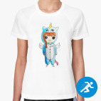 Женская спортивная футболка