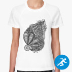 Женская спортивная футболка
