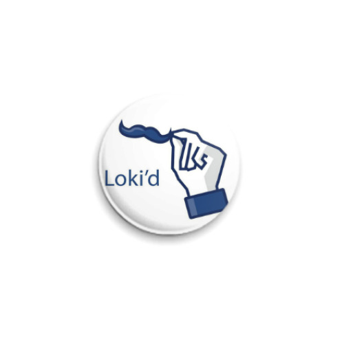 Значок 25мм Loki'd