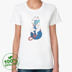 Женская футболка органик