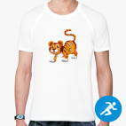 Мужская спортивная футболка