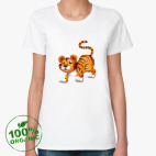 Женская футболка органик