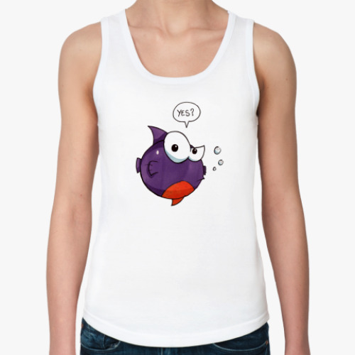 Женская майка  майка  Fish