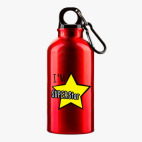 Металлическая бутылка 400 мл UV-DTF