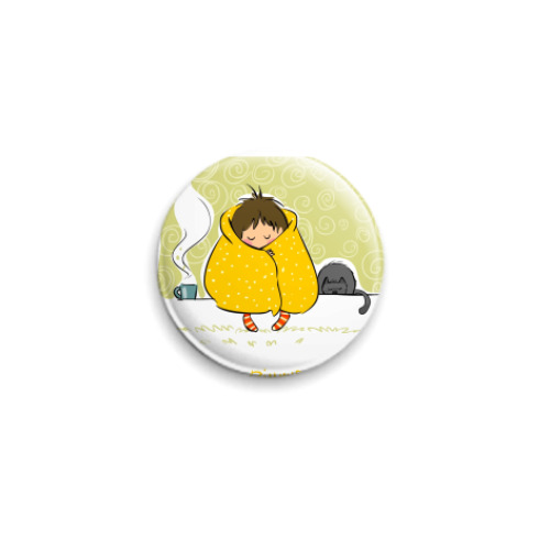 Значок 25мм Home