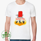 Мужская футболка органик