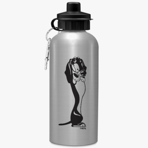 Бутылка с карабином (500 мл) Такса