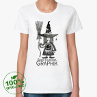 Женская футболка органик