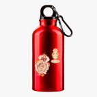 Металлическая бутылка 400 мл UV-DTF