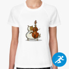 Женская спортивная футболка