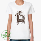 Женская футболка органик