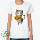 Женская футболка органик