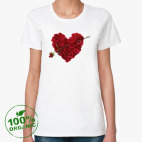 Женская футболка органик