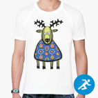 Мужская спортивная футболка