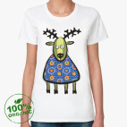 Женская футболка органик