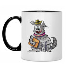 Кружка двухцветная