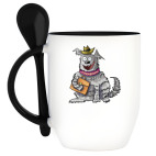 Кружка с ложкой