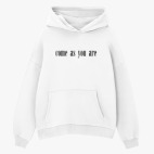 Толстовка худи оверсайз