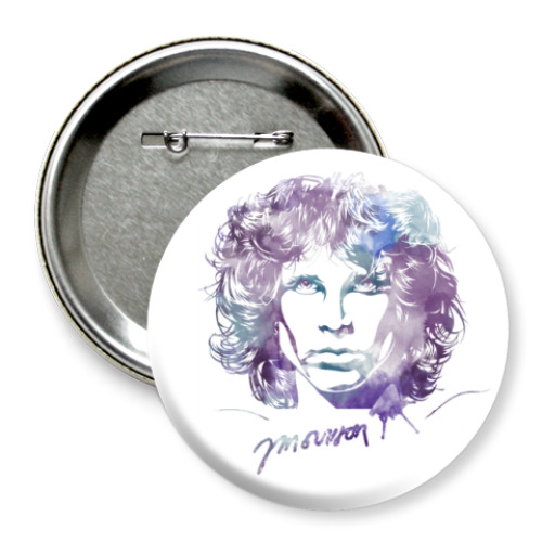Значок 75мм Джим Мооррисон - The Doors