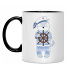 Кружка двухцветная