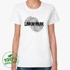 Женская футболка из органик-хлопка Linkin Park
