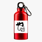 Металлическая бутылка 400 мл UV-DTF