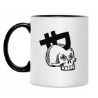 Кружка двухцветная