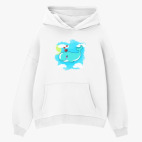 Толстовка худи оверсайз