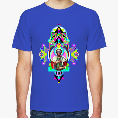 Футболка с принтом psychedelic icon