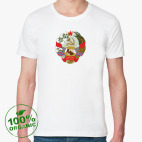 Мужская футболка органик