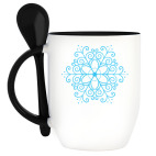 Кружка с ложкой