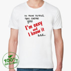 Мужская футболка органик