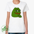 Женская футболка органик