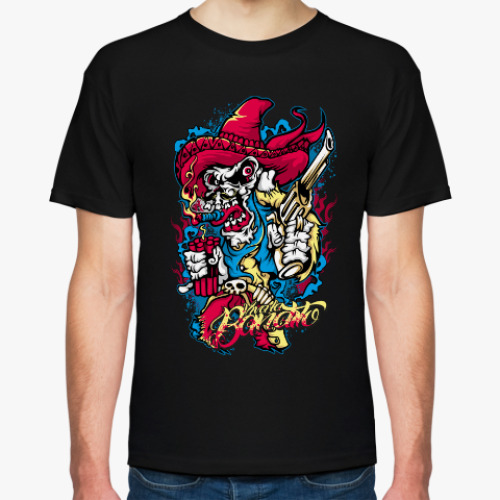 Футболка с принтом Ганстер