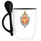 Кружка с ложкой