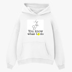 Толстовка худи оверсайз