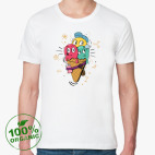 Мужская футболка органик