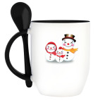 Кружка с ложкой