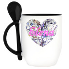 Кружка с ложкой