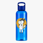 Прозрачная спортивная бутылка