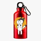 Металлическая бутылка 400 мл UV-DTF