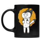 Кружка цветная UV-DTF