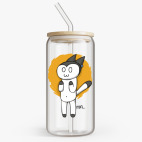 Банка с бамбуковой крышкой