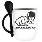 Кружка с ложкой