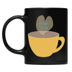 Кружка цветная UV-DTF