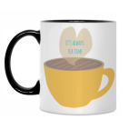 Кружка двухцветная