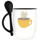 Кружка с ложкой