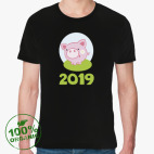 Мужская футболка органик